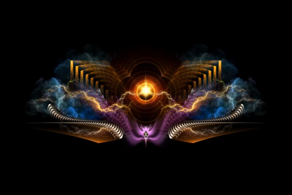 Treasure Of Night Fractal Art by xzendor7